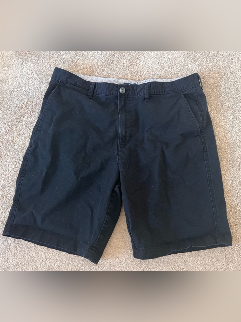 George Black Knee-Length Bermuda Shorts